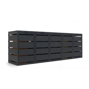 mülltonnenbox 5er 120