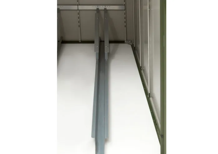 Premium Metall Fahrradgarage für 2 Fahrräder - VeloSafe 2 -  Anthrazit – Bild 6