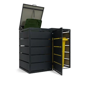 mülltonnenbox metall
