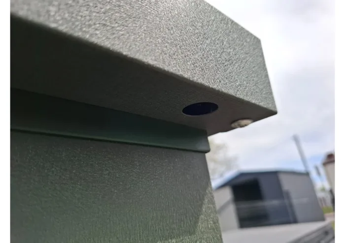 Premium Metall Fahrradgarage für 2 Fahrräder - VeloSafe 2 -  Anthrazit – Bild 8