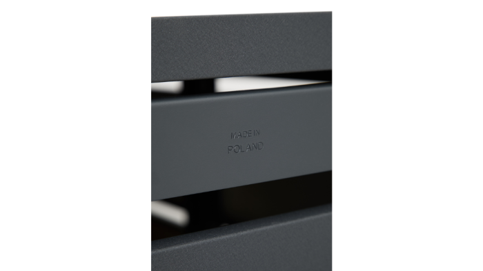 Mülltonnenbox aus Stahl - QBOX 2er 240 L – Bild 7