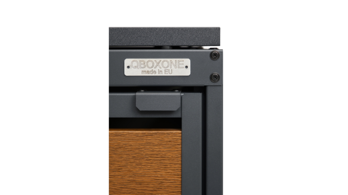 Mülltonnenbox aus Stahl - QBOX 2er 240 L – Bild 8