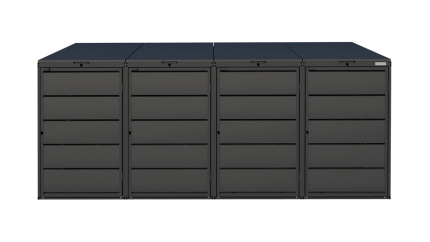 Mülltonnenbox 4er 240 L