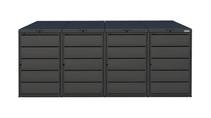 Mülltonnenbox 4er 240 L