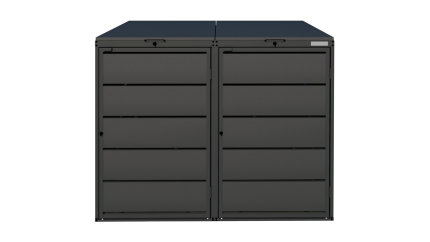 Mülltonnenbox 2er 240 L
