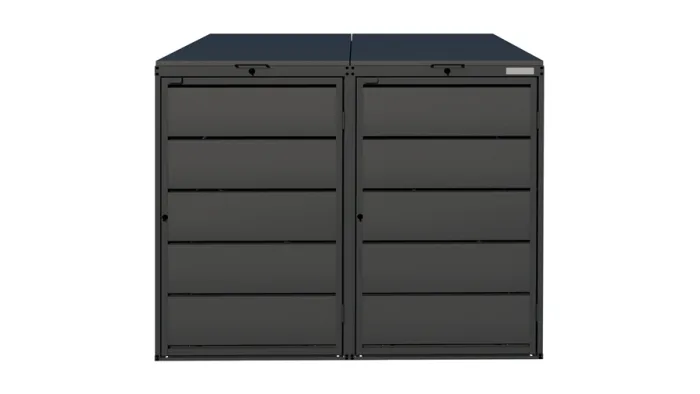 Mülltonnenbox 2er 240 L – Bild 1