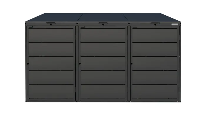 Mülltonnenbox 3er 240 L – Bild 1