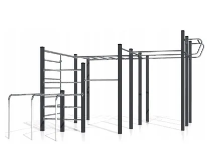 Hochwertige Outdoor Calisthenics Anlage – StreetFit Pro II