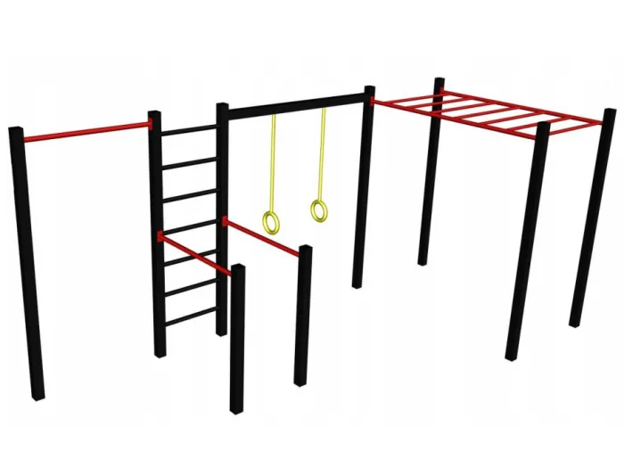 Hochwertige Outdoor Calisthenics Anlage – KraftZone I – Bild 1