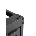 Mülltonnenbox 4er 240L - Stahl Verzinkt - Mülltonnenverkleidung Metall QBOX – Bild 5