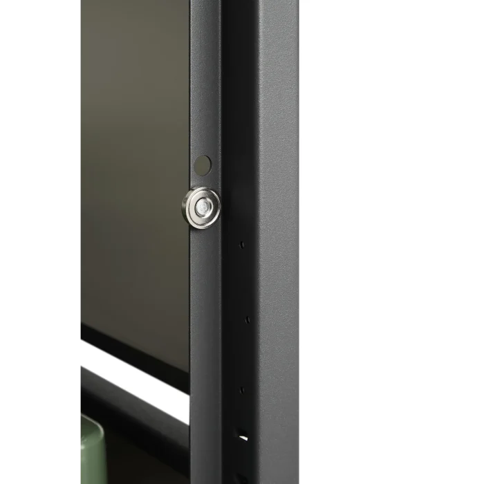 Mülltonnenbox 4er 240L - Stahl Verzinkt - Mülltonnenverkleidung Metall QBOX – Bild 7