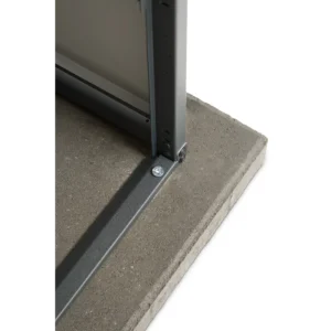 Mülltonnenbox 1er 120L Metall - QBOX - in verschiedenen Farben – Bild 13