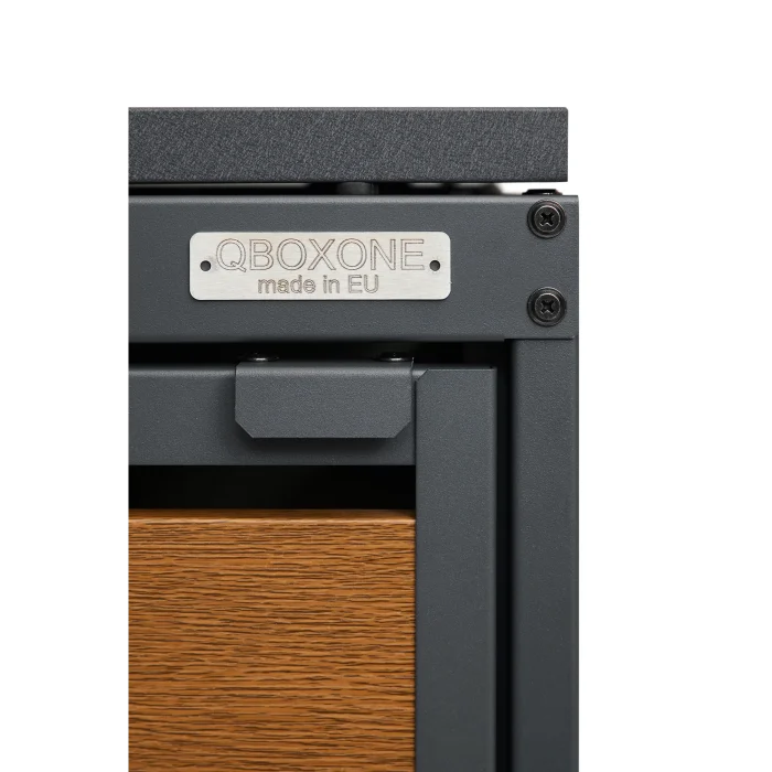 Mülltonnenbox 4er 240L - Stahl Verzinkt - Mülltonnenverkleidung Metall QBOX – Bild 10