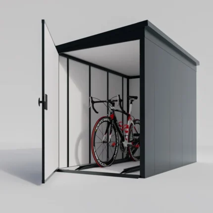 fahrradgarage für 2 fahrräder