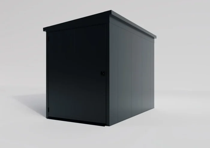 Fahrradgarage für 2 Fahrräder aus Stahl - Anthrazit - VeloSafe 2 – Bild 3