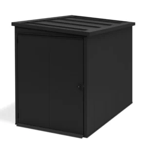 Metall Fahrradgarage für 2 Fahrräder & E-Bikes - VeloSafe 2 - Schwarz – Bild 2