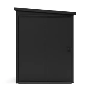 Metall Fahrradgarage für 2 Fahrräder & E-Bikes - VeloSafe 2 - Schwarz – Bild 3