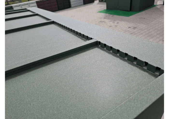 Fahrradgarage für 2 Fahrräder aus Stahl - Silber - VeloSafe 2 – Bild 10