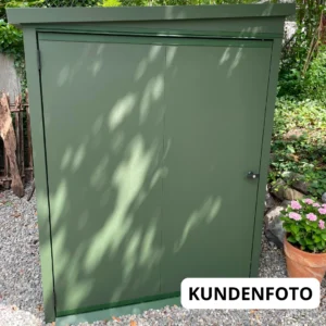 Metall Fahrradgarage für 2 Fahrräder & E-Bikes - VeloSafe 2 - Anthrazit – Bild 11