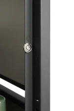 Mülltonnenbox Metall - QBOX 2er 120 L - Gold Oak – Bild 10