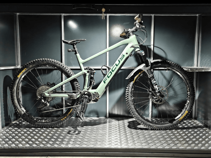 4er Fahrradbox - VeloSafe Max - Fahrradgarage - Schwarz – Bild 4