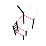 KraftZone Mini I - Calisthenics Geräte für Garten – Bild 2