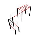 KraftZone Mini II - Calisthenics Anlage für Garten