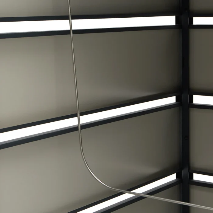 Mülltonnenbox 120 L mit Pflanzdach 5er - QBOX Flower - Mülltonnenverkleidung bepflanzbar – Bild 6