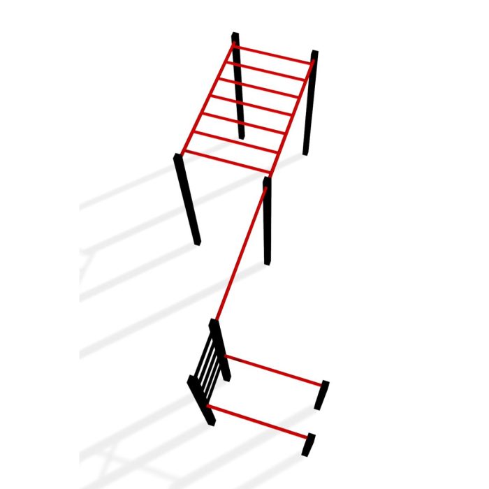 KraftZone Mini II - Calisthenics Anlage für Garten – Bild 4