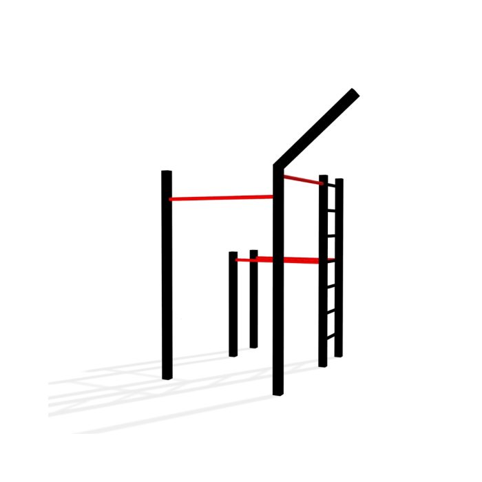 KraftZone Mini I - Calisthenics Geräte für Garten – Bild 4