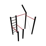 KraftZone Mini I - Calisthenics Geräte für Garten