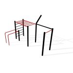 KraftZone Medium I - Calisthenics Anlage für Garten – Bild 2