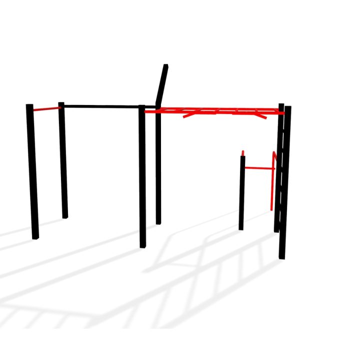 KraftZone Medium II - Calisthenics Anlage für Garten – Bild 3