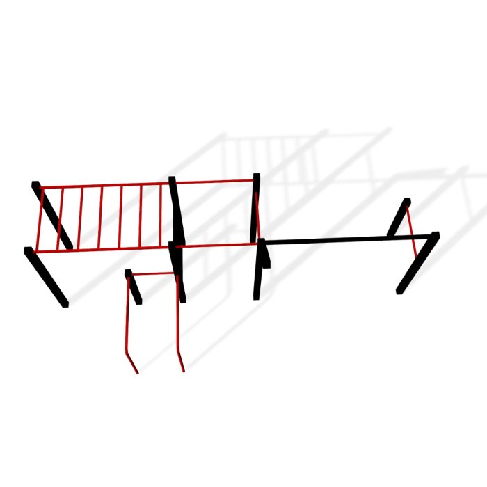 KraftZone Medium III - Calisthenics Anlage für Garten – Bild 2