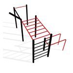 KraftZone Medium I - Calisthenics Anlage für Garten – Bild 4