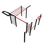 KraftZone Max II - Calisthenics Anlage für Garten – Bild 3