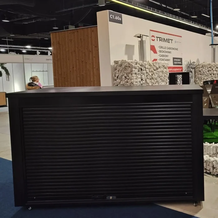 Universell Rollladenbox für Garten - Gartenbox MP225 - Schwarz – Bild 4