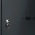 Metall-Paketbox XL Deluxe  für Zuhause mit Gravur – Schwarz – Bild 9