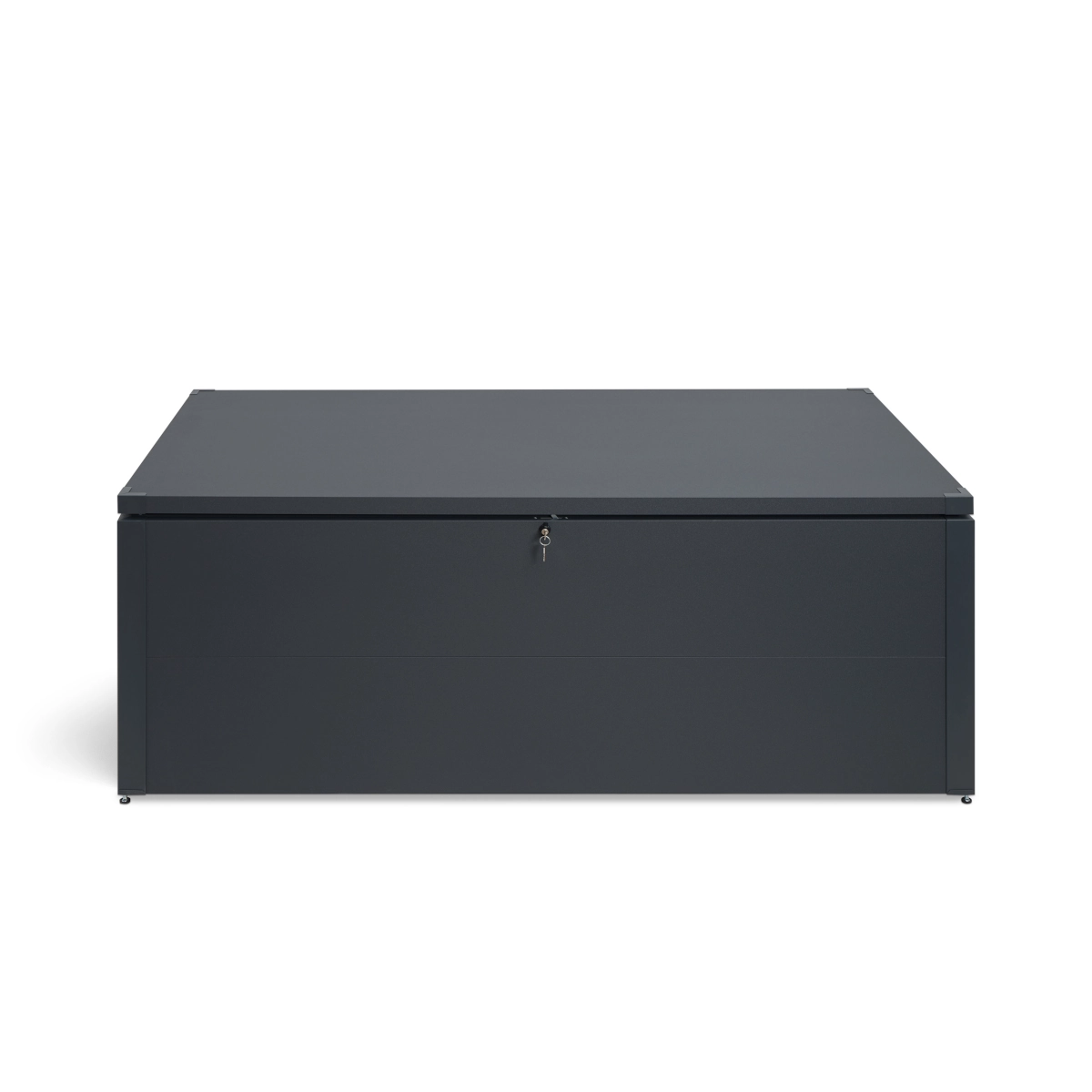 gartenbox_7016_01 Metall Gartenbox - Aufbewahrungsbox - Anthrazit – Bild 1