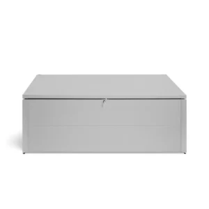 Metall Gartenbox - Aufbewahrungsbox - Silber