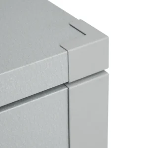 Metall Gartenbox - Aufbewahrungsbox - Silber – Bild 6