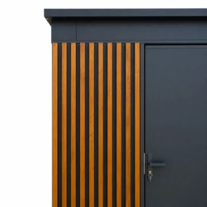 Gerätehaus Toolshed Premium - 2,86 x 2,86 m - mit Lamellen – Bild 6